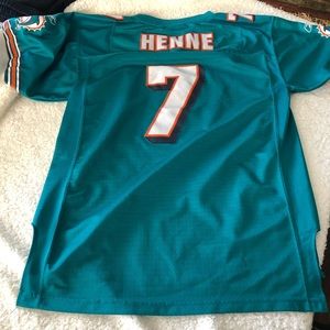 Reebok Miami Dolphins Jersey XL #7 Henne GUC